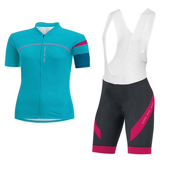 Abbigliamento Ciclismo Donne Gore Bike Wear 2017 Azzurro